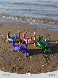 Crab mobile phone holder speaker15