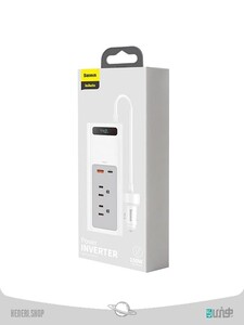 Baseus In-car Inverter 150W CRNBQ-01 US JP Plug 110V