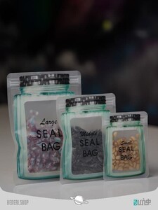 کیسه زیپ دار برند مینیسو Miniso Jar zipper bags