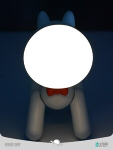 چراغ خواب کارتونی طرح سگ Dog Shape Night Light USB Rechargeable Table Lamp Cartoon