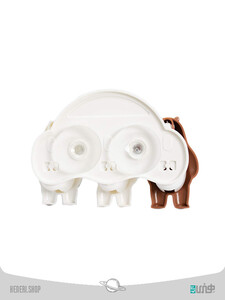 Miniso family toothbrush wall holder