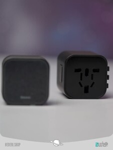 adaptor removable 2 in 1 universal travel adapter pps quick charge edition