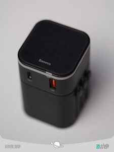 adaptor removable 2 in 1 universal travel adapter pps quick charge edition