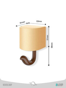 آویز دیواری سنجاب برند مینیسو Miniso Squirrel Hook Wall Hanging