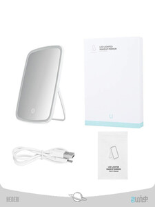 آینه آرایشی برند شیائومی Xiaomi LED Lighted Makeup Mirror