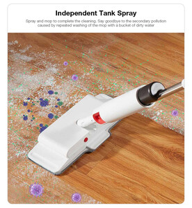 Deerma water spray mop