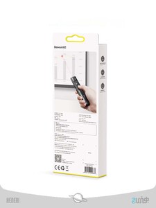 Baseus ACFYB-0G Orange Dot Wireless Presenter Red Laser Grey