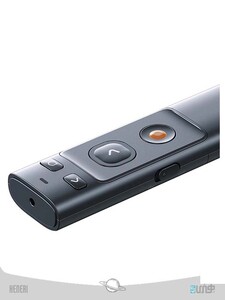Baseus ACFYB-0G Orange Dot Wireless Presenter Red Laser Grey