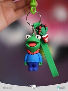 keychain set with silicone pen