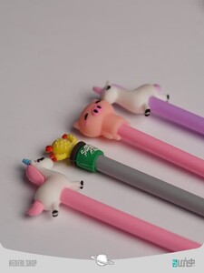 keychain set with silicone pen
