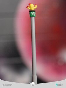 keychain set with silicone pen