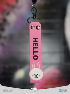 keychain Pink Animal Design