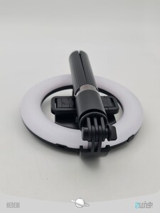 رینگ لایت عکاسی مدل L-07 مونوپادی L07 Bluetooth Selfie Stick Tripod with 5 inch LED Ring Light