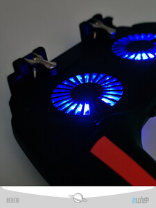 گیم کنترولر ۲فن‌دار پاوربانک‌دار