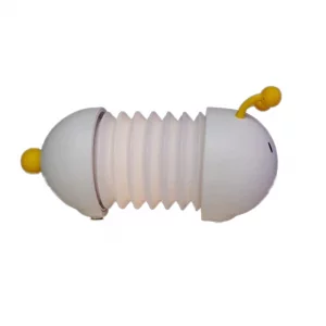 چراغ خواب سیلیکونی کرم شب تاب Cream silicone bedside lamp