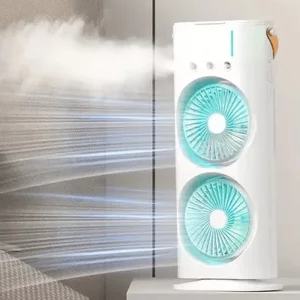 پنکه مه پاش دو فن دار Dual fan cooler