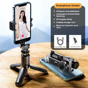 گیمبال و سه پایه  آرتاکو  RtakoMini Electric Gimbal Stabilizer Selfie Stick L09