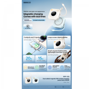 REMAX-RPP-152-10000mAh-Magnetic-Power-Bank