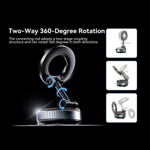 هولدر وکیومی چرخشی  مدل ایکس او  XO Magnetic Suction Bracket Car Holder XO-C169