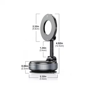 هولدر وکیومی چرخشی  مدل ایکس او  XO Magnetic Suction Bracket Car Holder XO-C169