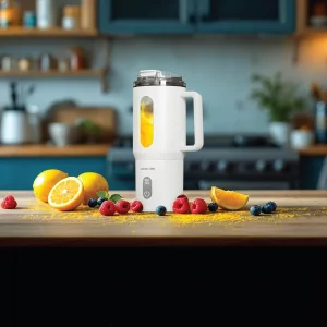 ماگ و آبمیوه‌گیری قابل حمل  گرین لاین  Green Mug Blend Portable Juicer