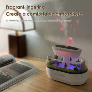دستگاه بخور باران زا  طرح  جنگل آمازون   humidifier with Amazon rainforest design