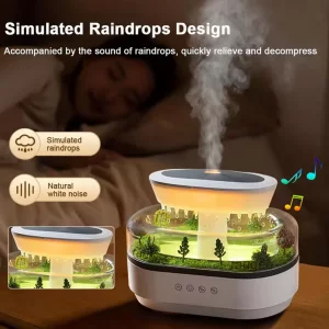 دستگاه بخور باران زا  طرح  جنگل آمازون   humidifier with Amazon rainforest design
