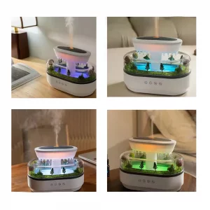 دستگاه بخور باران زا  طرح  جنگل آمازون   humidifier with Amazon rainforest design