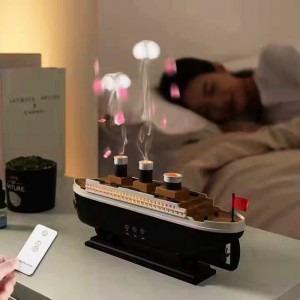 دستگاه بخور طرح کشتی تایتانیک Humidifier With  Titanic Ship design
