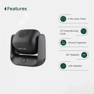 دستگاه عود سوز چرخشی گرین لاین Green Lion Rotatable Incense Burner