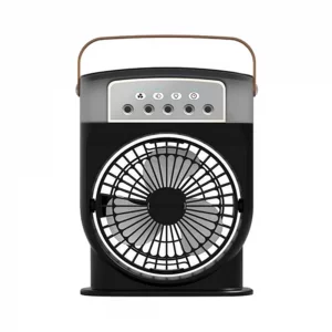 پنکه  مه پاش سه سرعته LED دار   Humidifier Fan 3 Speeds with  LED Night Lights