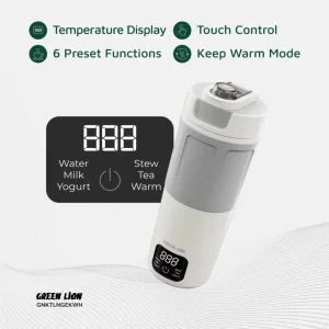 کتری برقی  گرین لاین 600 میلی لیتری  Green Lion Kettle &amp; Go Electric 600mL