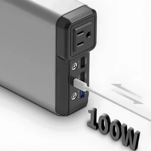 اینورتر و پاوربانک قابل حمل 150 وات 32000 پاورولوژی  Mini Power Station Powerology  150W 32000mAh PD 100W PPBCHA31