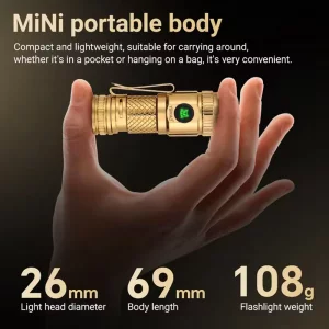 چراغ قوه جیبی یامائو YEMAO Portable  mini 4*LED flashlight model  YM-F40CU