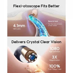 اتوسکوپ و گوش پاکن بی برد Bebird EAR-CARE sight plus I35R