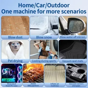 جت فن قدرتمند و شارژی مدل Multi-Function Violent Fan F1