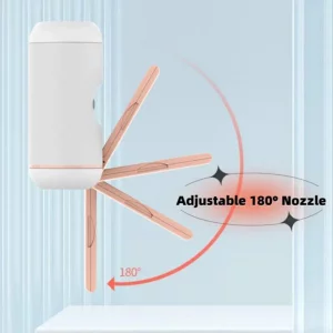 خودشور  شارژی مسافرتی برند بلو فایر مدل pocket travel bidet sprayer BLUE FIRE BS- 21s