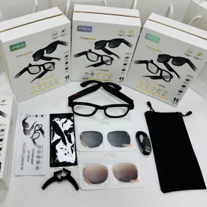 عینک هوشمند دوربین دار مجهز به هوش مصنوعی  Aimb-G1 Smart Glasses Camera Bluetooth Call AI Translation
