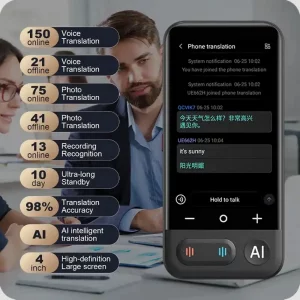 دستگاه مترجم زبان قابل حمل Portable language translator device  Z16