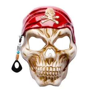 نقاب اسکلت دزد دریایی Pirate Skeleton Mask