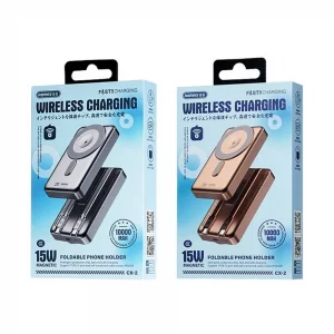 پاور بانک 10000 میلی آمپر مگ سیف ریمکس مدل   Remax 10000mAh Wireless Power Bank CX2