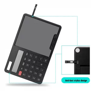 ماشین حساب دارای تبلت برند نوکسو  مدل  Solar Calculator with Writing Pad NOXO CA-N1