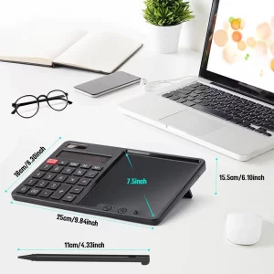ماشین حساب دارای تبلت برند نوکسو  مدل  Solar Calculator with Writing Pad NOXO CA-N1