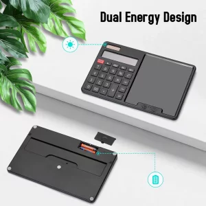 ماشین حساب دارای تبلت برند نوکسو  مدل  Solar Calculator with Writing Pad NOXO CA-N1