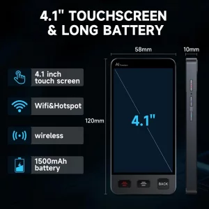 دستگاه مترجم زبان قابل حمل Portable language translator device M80 pro
