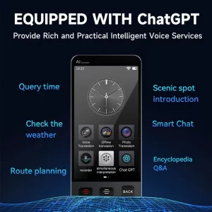 دستگاه مترجم زبان قابل حمل Portable language translator device M80 pro