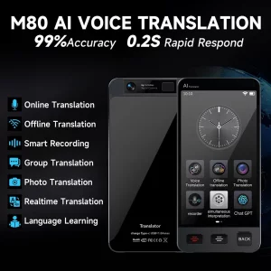 دستگاه مترجم زبان قابل حمل Portable language translator device M80 pro