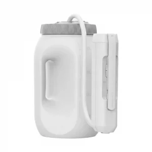 خودشور شارژی مسافرتی 2.5 لیتری  همراه با شلنگ برند بلو فایر  pocket travel bidet sprayer BLUE FIRE S24A