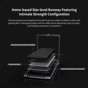 تردمیل تاشوی شیائومی مدلMx16 kingsmith walkingpad walking and running MX16