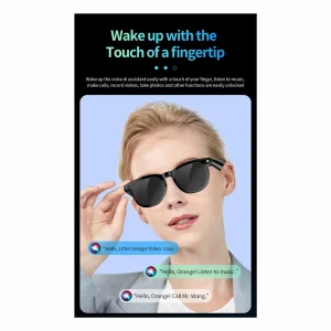 عینک هوشمند دوربین دار مدل AI Smart Glasses CY01